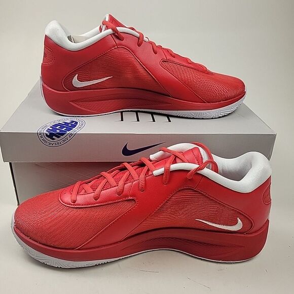 Nike Giannis Freak 6 TB Sneakers University Red/White FV1292-006 Mens Size 10.5